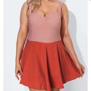 Meet Curve brand Plus size swim dress
